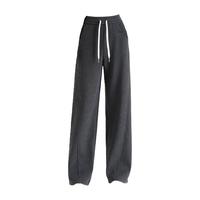热风 hotwind【厚薄可选】韩系女款加绒保暖运动休闲纯色显瘦百搭直筒通勤长裤