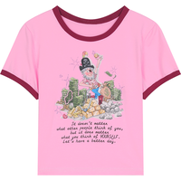 ELF SACK/妖精的口袋 修身 女士T恤