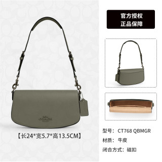 COACH 蔻驰 奥莱款 女士Andrea 通勤腋下单肩手提包 CT770