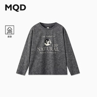 马骑顿（MQD）MQD男大童秋季潮酷休闲运动长袖T恤