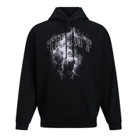 安德玛（UNDERARMOUR）库里CURRY品牌中国行系列男子连帽篮球运动卫衣6003495 黑色001 XL