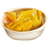 正宗盐焗鸡整只广东梅州客家特产真空卤味即食休闲零食盐局鸡熟食 梅州古法盐焗鸡650~750克【放养老鸡1只】+送手套