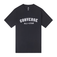 匡威(Converse) 初秋男女同款黑白撞色字母短袖潮流T恤10024566 10024566-A02 M