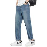 爱肯 【冰丝超薄】时尚复古水洗男士牛仔裤帅气挺括有型百搭牛仔裤男