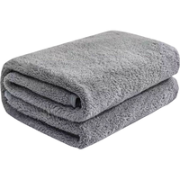 京东京造 加厚珊瑚绒毯 灰色 150*200cm