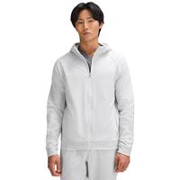 露露乐蒙lululemon 丨City Sweat 男士拉链连帽衫 LM3CCGS 杂色浅灰色/海盐灰 M