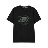 SKECHERS 斯凯奇 24年纯棉短袖t恤衫男女款透气休闲t恤男女运动t恤短袖夏季