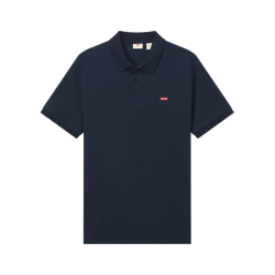 Levi's 25年春季男士经典时尚休闲简约短袖Polo衫 藏青色