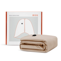 酷轻松 石墨烯发热披肩多功能电热披肩空调办公室午睡保暖毯子