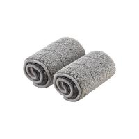 YANXUAN 网易严选 免手洗拖把家用平板懒人拖布网红一拖净干湿两用拖地神器 替换拖布两条装 1个 无篮 加强杆+不锈钢盘