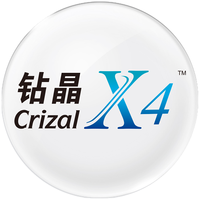 essilor 依视路 钻晶X4系列 LS05242Z C01 金属眼镜框+非球面镜片