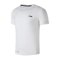 LI-NING 李宁 短袖速干T恤男子24夏季新款简约透气百搭休闲运动上衣ATSU917