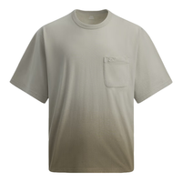 安德玛（UNDERARMOUR） 男女渐变水洗针织运动休闲短袖T恤1389363 石英灰251 S