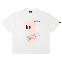  Dangerous People 潮流宽松 男士短袖T恤  白色，蓝色，浅黄色，黑色 S，M，L，XL