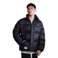 维动（VEIDOORN）坠夜短款羽绒服男上衣运动轻薄休闲保暖加厚宽松立领外套冬季 坠夜款羽绒服【黑】 L （175）