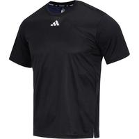 Adidas阿迪达斯短袖男装跑步运动服圆领休闲T恤IB7915