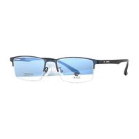 ZEISS/蔡司 非球面 男士近视镜片 商务半框眼镜 搭配蔡司视特耐1.67非球面 枪灰色C02