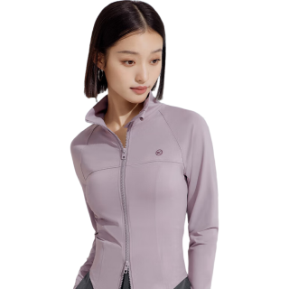 VVC 成毅同款防晒衣502UV女修身小蛮腰防晒服防紫外线立领透气外套DDK 藕雾紫 L