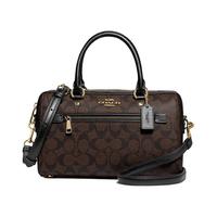 COACH 蔻驰 女士手提波士顿包 F83607 IMAA8 深棕色 中号