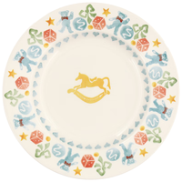 EMMA BRIDGEWATER【礼盒礼袋装】玩具盒系列 8.5英寸盘釉下彩高颜值餐具创意