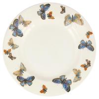 EMMA BRIDGEWATER 8.5英寸餐盘蓝蝴蝶陶瓷釉下彩餐具