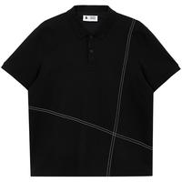 凉感 杰克琼斯男2025年春夏季polo衫男装翻领半短袖T恤冰丝商务男
