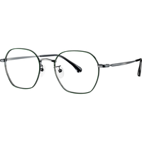 派丽蒙 85069 超轻防蓝光 N1-镍白色 1.74折射率 近视眼镜