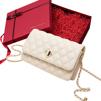 CAKNLS & KALRY CAKNLS KALRY CK轻奢包包女包单肩包女士斜挎包新年 CK-5338米白 礼盒装