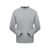 探路者干爽科技功能长袖T恤2024年春夏男装户外运动休闲上衣