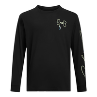 安德玛UA Outdoor男子印花户外运动长袖T恤1390228 2XL