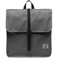 Herschel加拿大赫行防雨系列CITY中号城市机能防泼水双肩包男女背包电脑包 石像灰(中号14L)