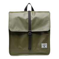 Herschel加拿大赫行防雨系列CITY中号城市机能防泼水双肩包男女背包电脑包 常青藤绿(中号14L)