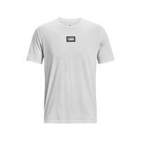 安德玛(UNDERARMOUR)秋冬Elevated男子水洗训练运动短袖T恤1379552 灰色014 M