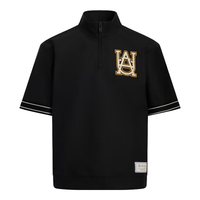 安德玛（UNDERARMOUR）春夏Courtside男子弹性篮球运动衬衫1390122 黑色001 L