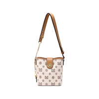 Mexican 稻草人 浪漫轻复古系列 女士单肩包 MLBD02210035WH02A 米白色 小号