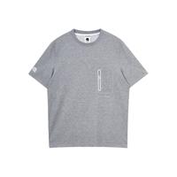 杰克·琼斯（JACK&JONES）男装夏季简约百搭户外字母印花舒适清爽透气短袖T恤男223301044 浅花灰 L 180