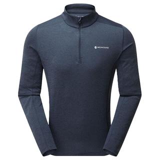 MONTANE盟泰恩DART ZIP NECK 户外速干式T恤男款透气徒步防晒衣服