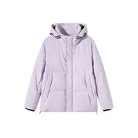 美特斯邦威连帽羽绒服男百搭简约潮流三防装外套