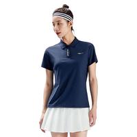 鸿星尔克短袖季女士POLO衫运动休闲冰感POLO领上衣T恤T