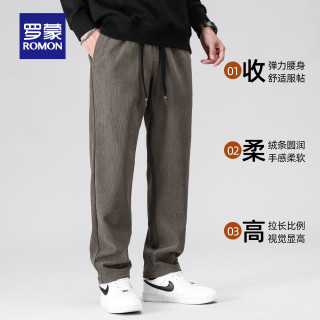 今日必买：ROMON 罗蒙 超级加厚灯芯绒休闲裤