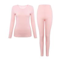 雅黛丽秋衣秋裤套装女冬季纯棉肌底打底衫冬季本命年保暖内衣女士