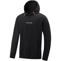 XTEP特步连帽卫衣男春季保暖内搭上衣976129930559 正黑色 M