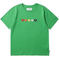 it :CHOCOOLATE女装短袖t恤夏季休闲美式复古刺绣多色半袖1604XSG