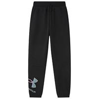 安德玛 UNDER ARMOUR童装男童针织长裤2024年印花儿童运动综训卫裤