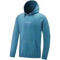 XTEP特步连帽卫衣男春季保暖内搭上衣976129930559 古瓷蓝 M