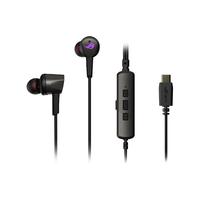 ROG 玩家国度 降临 RGB版 入耳式主动降噪有线耳机 黑色 Type-C