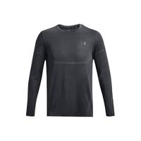 安德玛(UNDERARMOUR)RUSH Seamless男子训练运动长袖T恤1379282 灰色012 L
