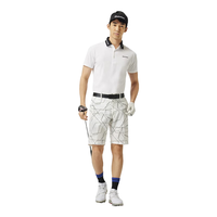 Taylormade泰勒梅高尔夫服装2023男士春夏透气运动golf短袖POLO衫 N97028 白色 XL