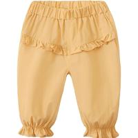 【舒适亲肤】夏季女童可爱花苞七分裤儿童百搭裤子宝宝中裤休闲裤