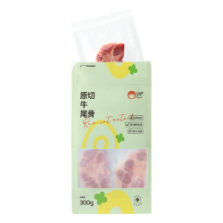 萌小丸 原切 儿童牛尾骨  冷冻独立小包装 0.3kg 300g